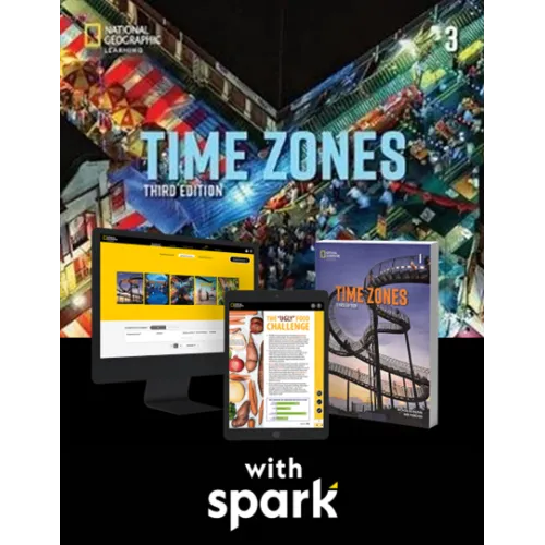 Time Zones 3ED Level 3 Spark platform, Instant Access (AmEng)