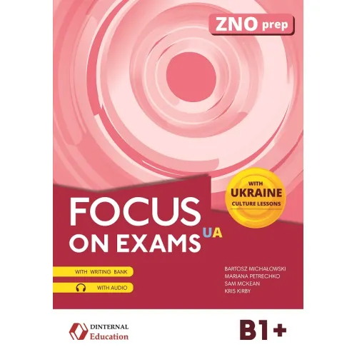 Focus on Exams UA B1+ Книга для подготовке к экзаменам