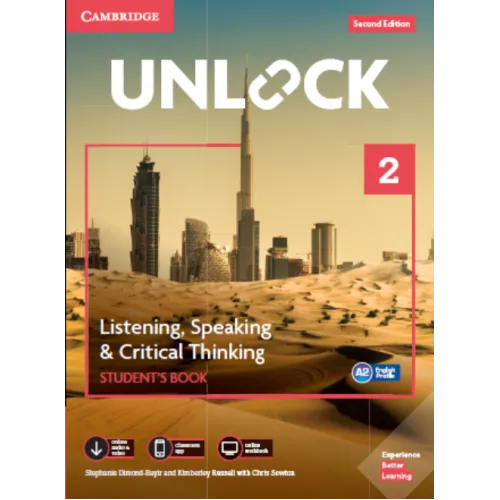 Unlock 2ed Level 2 Listening & Speaking Student's eBook with Digital Pack