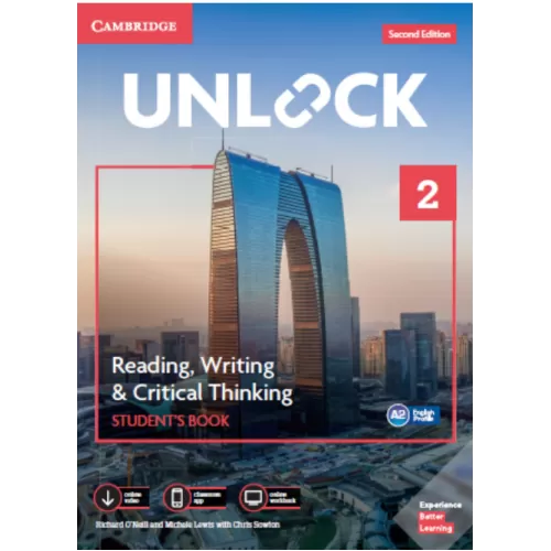 Unlock 2ed Level 2 Reading & Writing Student's eBook with Digital Pack